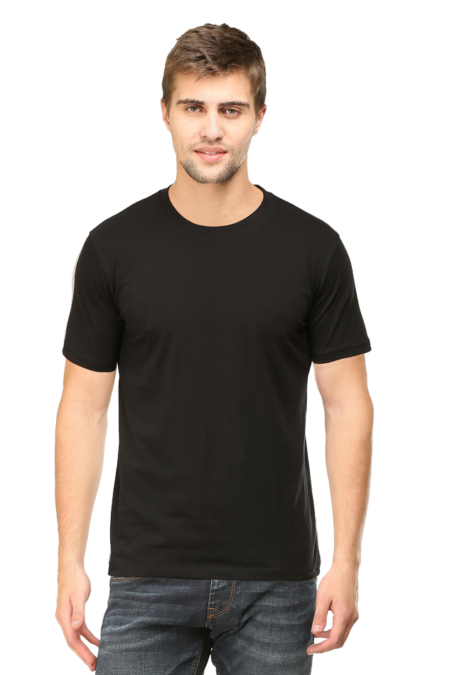 Male Round Neck Unisex Half Sleeve T-Shirt Classic Shades