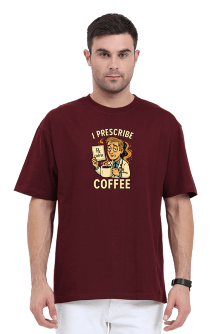 i prescribe coffee | Unisex Oversized Classic T-Shirt