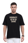 Dominate The Grind | Oversized Gym T-Shirt | Hype&Vibe