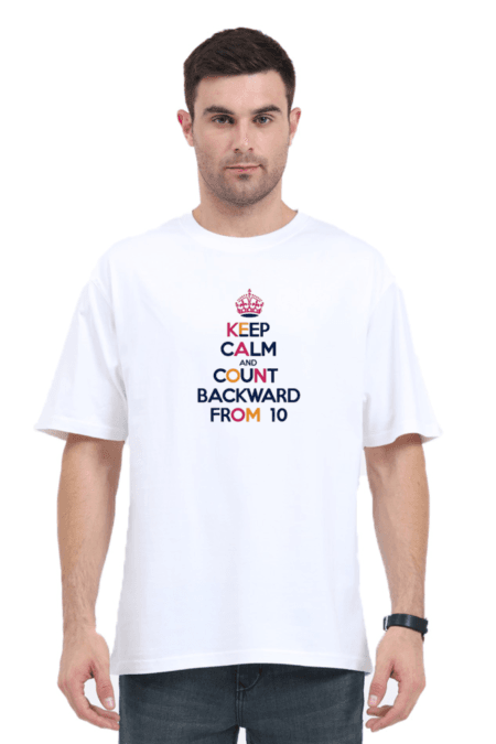 Anesthesia: Keep Calm and Count Backward from 10 - V1 | Unisex Oversized Classic T-Shirt