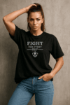 Fight for Every Rep Unisex Oversized T-Shirt 2
